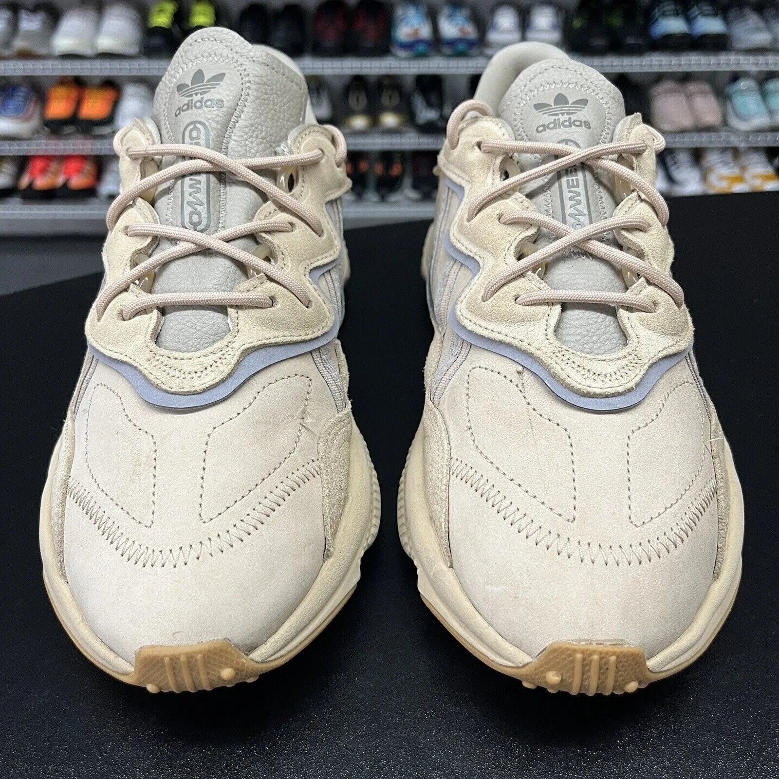 Adidas Originals Ozwego Low Top Beige Sneakers EE6462 Men's Size 9