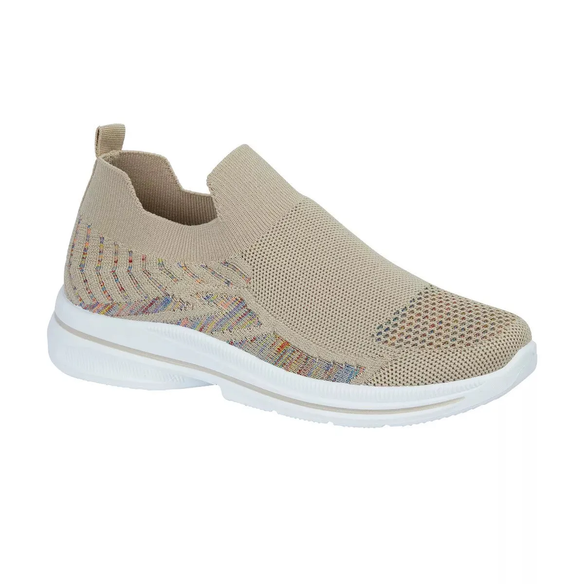 Appletini Ladies lightweight slip on leisure shoe Womens Comfort Breathable Trainers Sizes