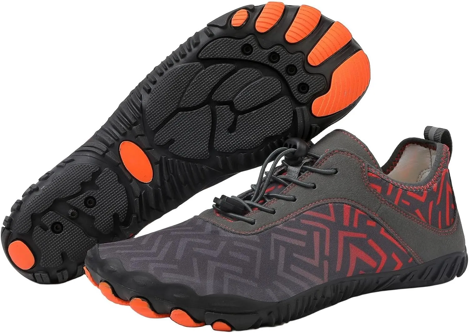 Barefoot Shoes for Women Men Athletic Non Slip Hiking Shoes Lightweight Breathable Quick Dry Water Shoes Unisex Wide Toe Box Sneakers for Swimming Running Riding Surfing Climbing Camping Kayaking