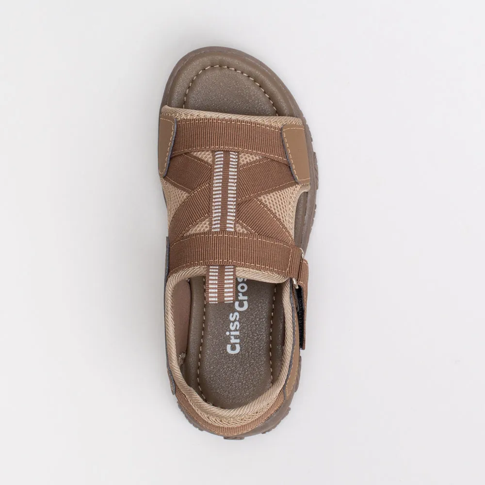 Boys Caged Sandal _ 155020