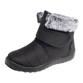 Cuzcare Orthopedic Winter Boots Warm Snow Ankle Waterproof Non Slip Boots For Women