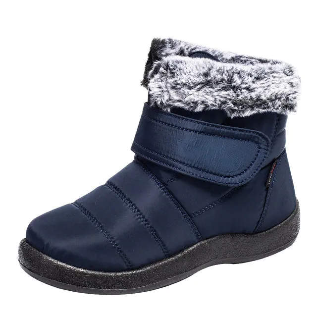 Cuzcare Orthopedic Winter Boots Warm Snow Ankle Waterproof Non Slip Boots For Women