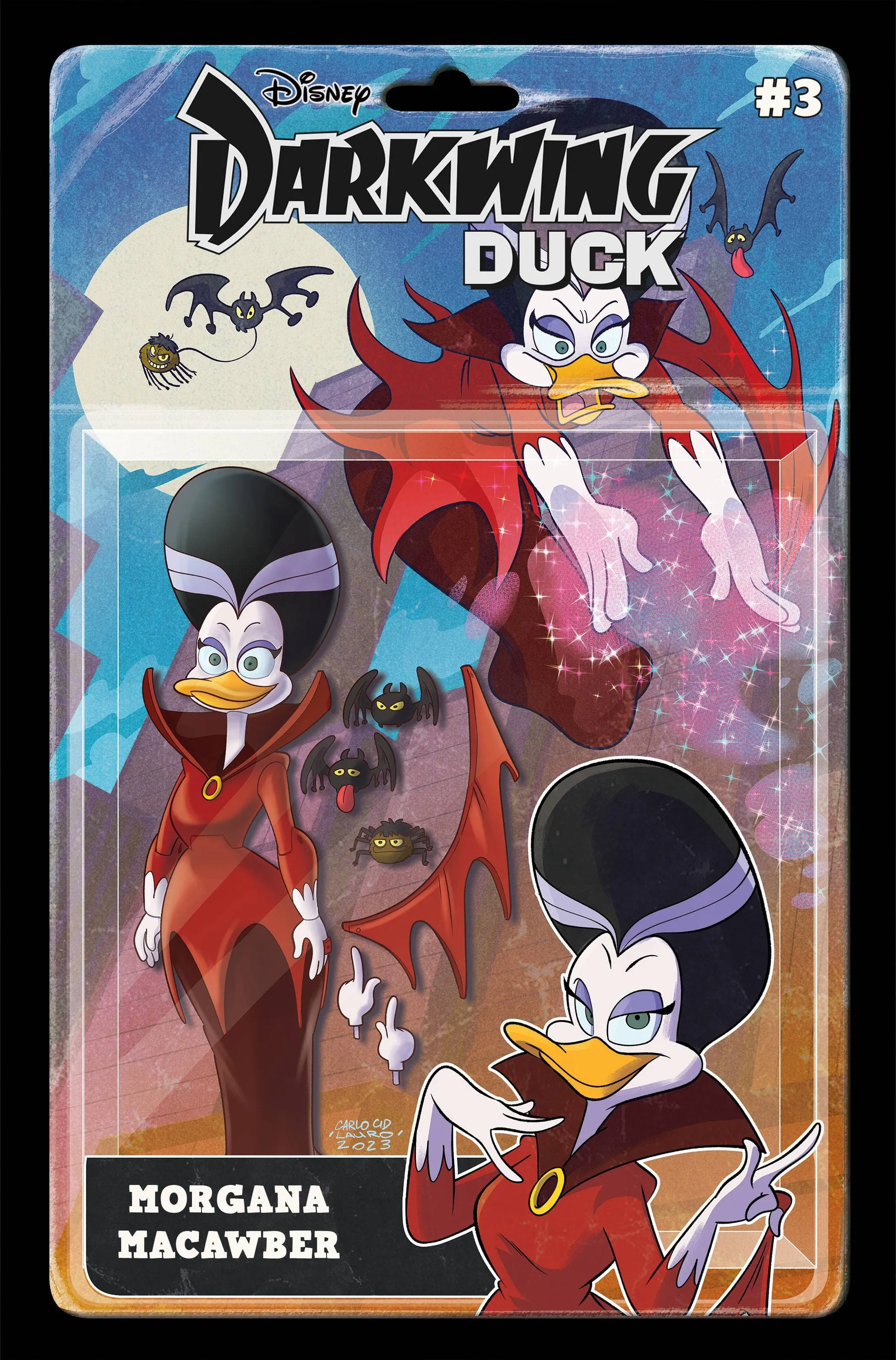 DARKWING DUCK #3 CVR K 1:30 INCV ACTION FIGURE