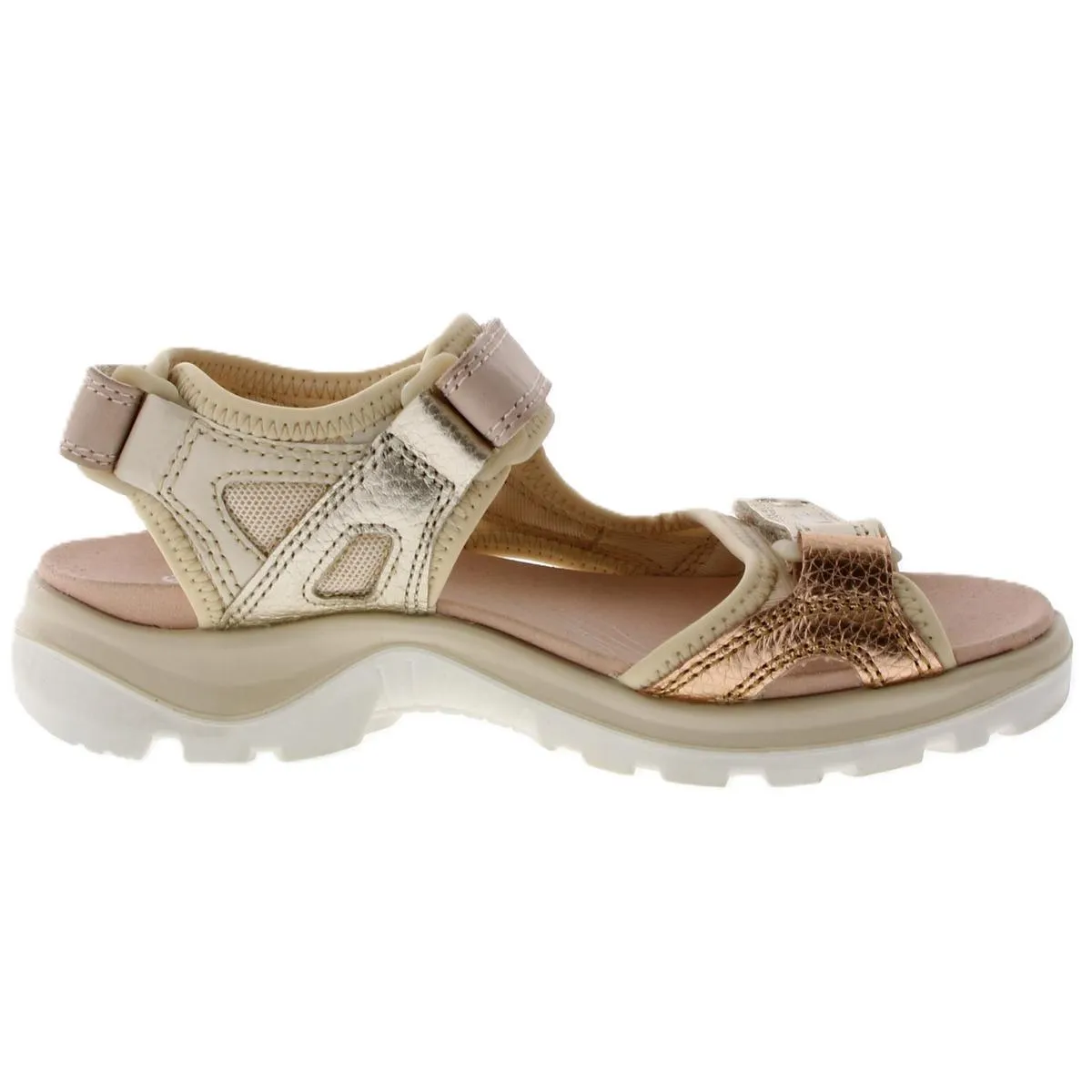 ECCO Womens Offroad Adjustable Strappy Sport Sandals