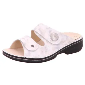 Finn Comfort Women's Sansibar Sandals- Diva Mavi