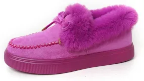 Lausiuoe Winter Fashion Boots For Women 2024 Warm Fur Lined Snow Boots Casual Trendy Comfortable Fuzzy Shoes Ankle Booties