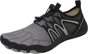 Water Shoes for Women Men Barefoot Shoes Non Slip Water Socks Wading Diving Swim Shoe Sand Socks for Beach Volleyball Summer Slip on Hiking Rock Climbing Shoe Indoor Fitness Yoga Footwear J-Black
