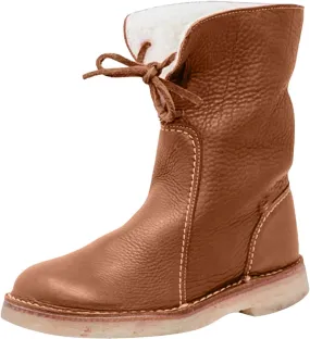 Waterproof Snow Boots for Women, Wide Width Ankle Boots Warm Insulated Faux Fur Lined Waterproof Lace Up Snow Boots Winter Fuzzy Snow Boots Short Ankle Boot with Fur Lined