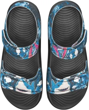 Whale Axolotl Sandals Cartoon Kids Summer Beach Water Shoes Toddler Boys Girls Sport Athletic Outdoor Sandals Adjustable