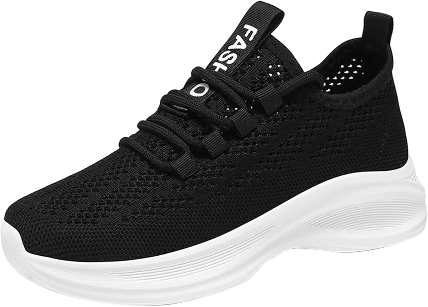 Women Walking Shoes Sock Sneakers Slip-On Breath Walking Shoes Women Jogging Men Casual Dress Shoes High Top Sneakers Steel Toe Tennis Shoe White Loafers