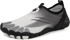 Womens Mens Water Shoes Quick Dry Non Slip Grounded Shoes for Women Men Wide Toe Box Barefoot Shoes Lightweight Breathable Hiking Footwear for Swimming Surfing Riding Climbing Camping Exercising